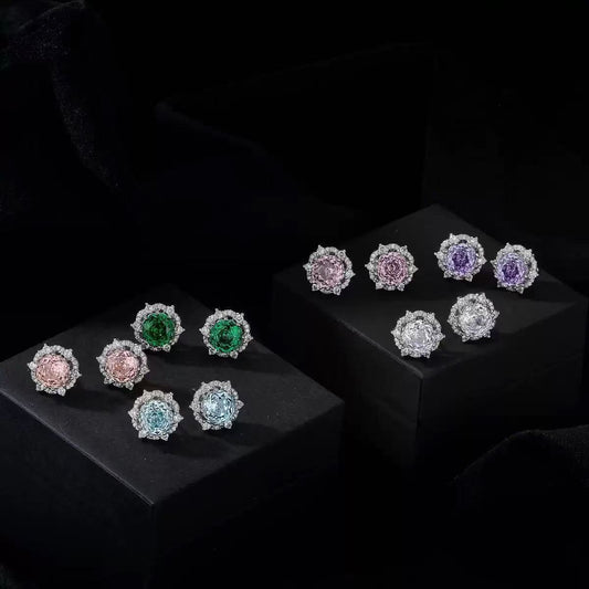 Pandora's box-colorful earrings